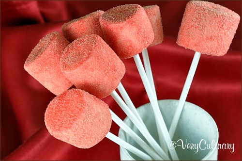 Skittles marshmallow pops
