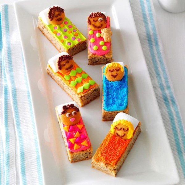 Sleeping bag blondies