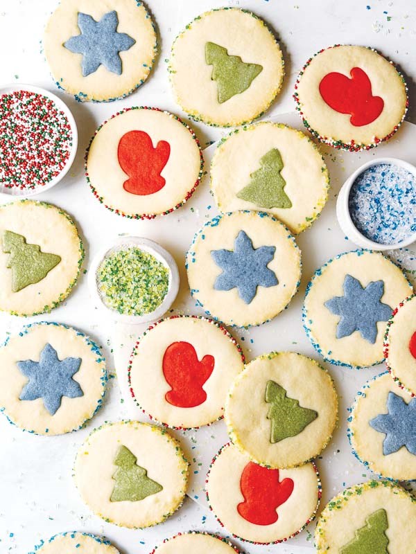Slice-and-bake holiday cookies