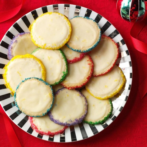 Slice ‘n’ bake lemon gems