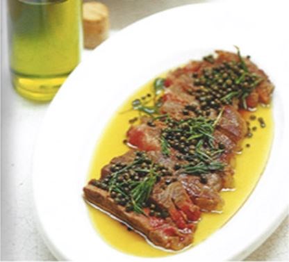 Sliced beef (Tagliata di manzo)
