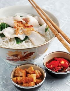 Sliced fish bee hoon