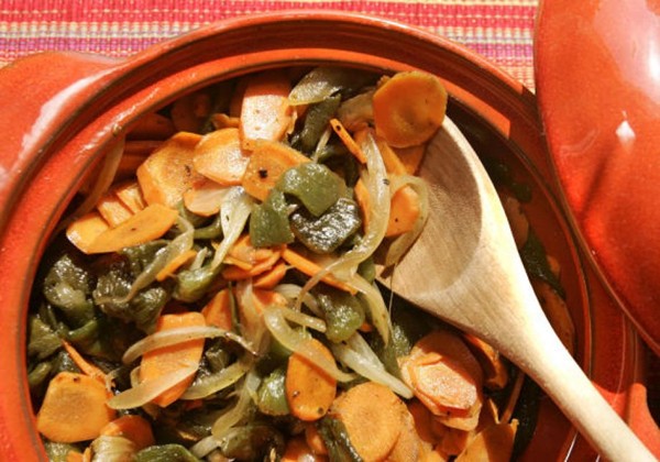 Slices of chile (Rajas de chile)
