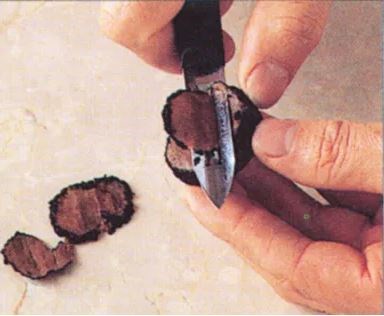 Slicing truffles