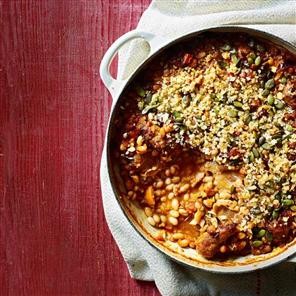Slimmed-down cassoulet