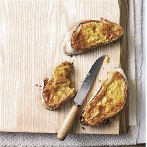 Slimmed down Welsh rarebit