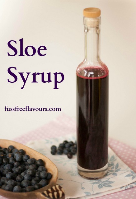 Sloe syrup