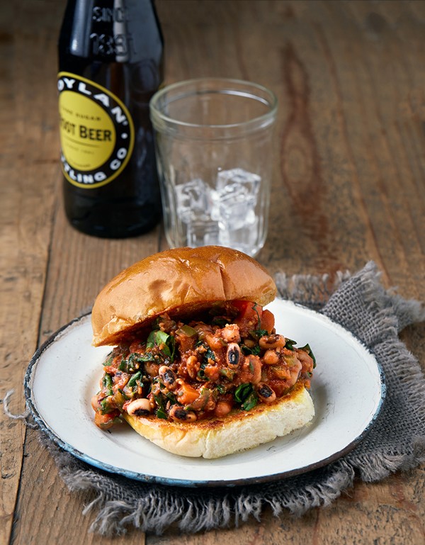 Sloppy black-eyed peas