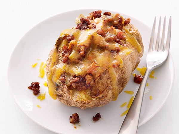 Sloppy Joe baked potatoes