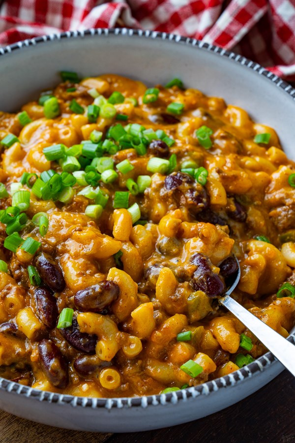 Sloppy Joe mac n cheese