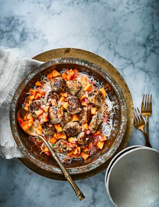 Sloppy Joe meatball bake