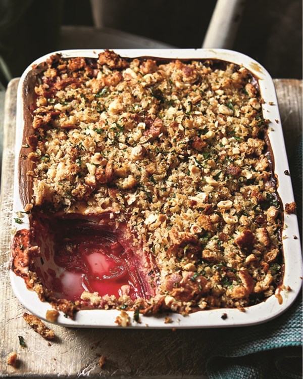 Slow-baked vegetable 'lasagne'