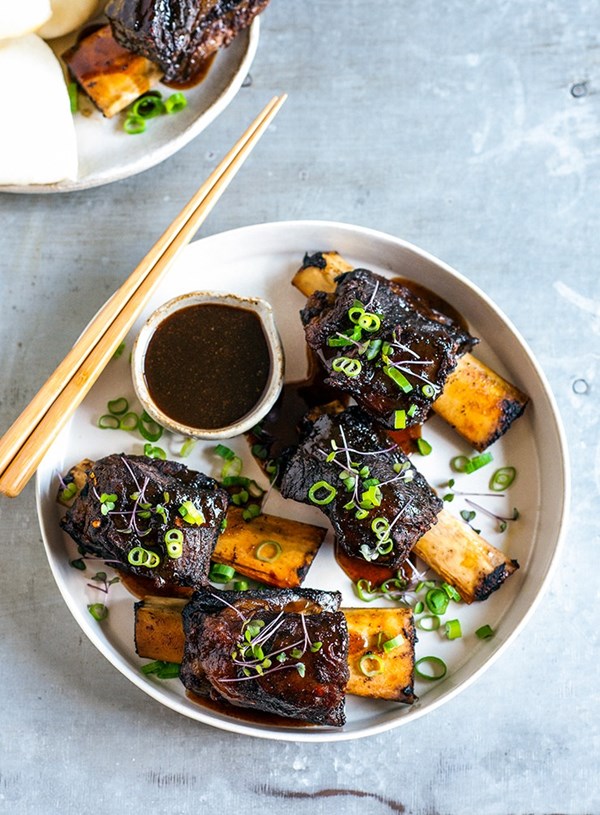 Slow-braised star anise and lemongrass beef ribs