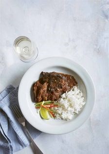 Slow-cooked Asian beef