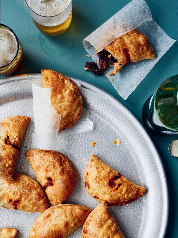 Slow-cooked BBQ beef empanadas