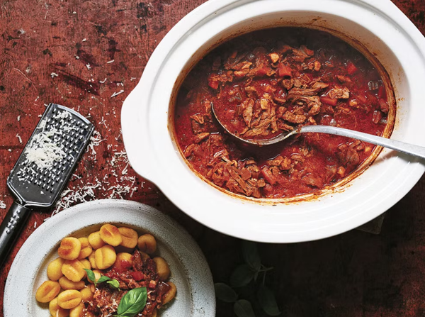 Slow-cooked beef ragù