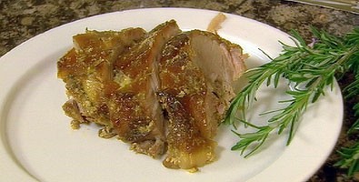 Slow-cooked Berkshire pork shoulder in milk