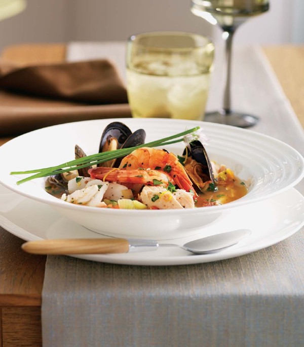 Slow-cooked bouillabaisse