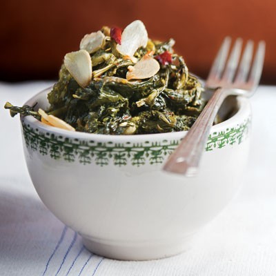 Slow-cooked broccoli rabe (Cime di rapa fritte)