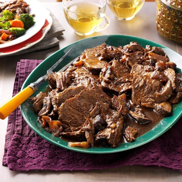 Slow-cooked hoisin pot roast