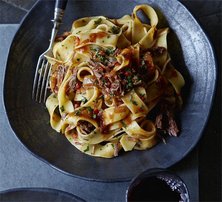 Slow-cooked ox cheek ragù 