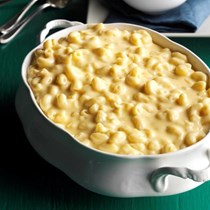 Slow-cooked potluck macaroni and cheese