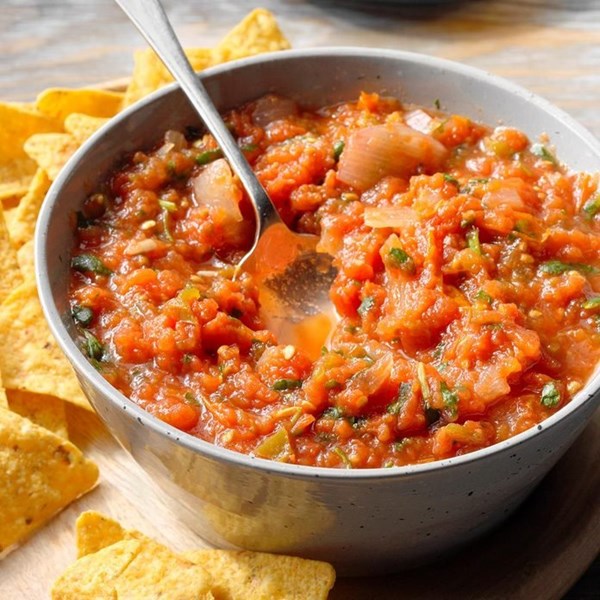 Slow-cooked salsa