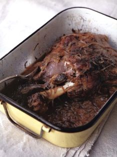 Slow-cooked shoulder of Elwy Valley lamb