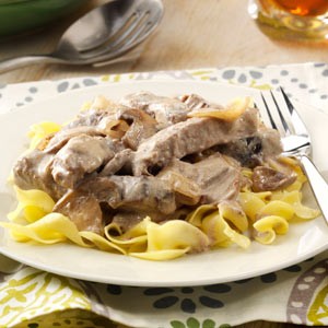 Slow-cooked Stroganoff