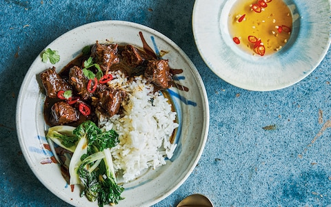Slow-cooked Thai beef (Neua tom kem)