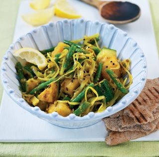 Slow-cooked vegetables