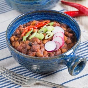 Slow cooker 5 bean chilli