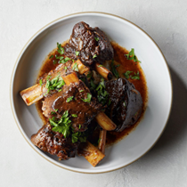 Slow-cooker balsamic short ribs
