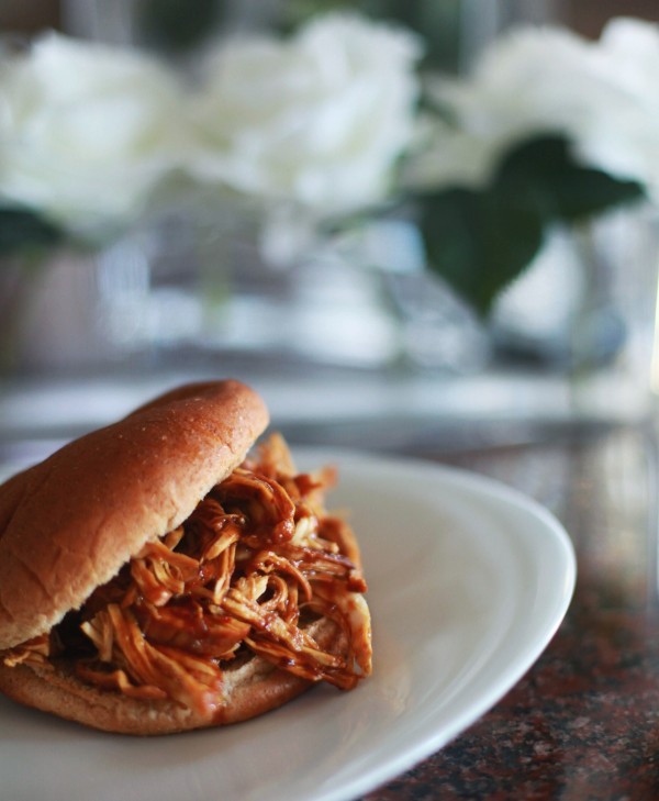 Slow cooker BBQ chicken