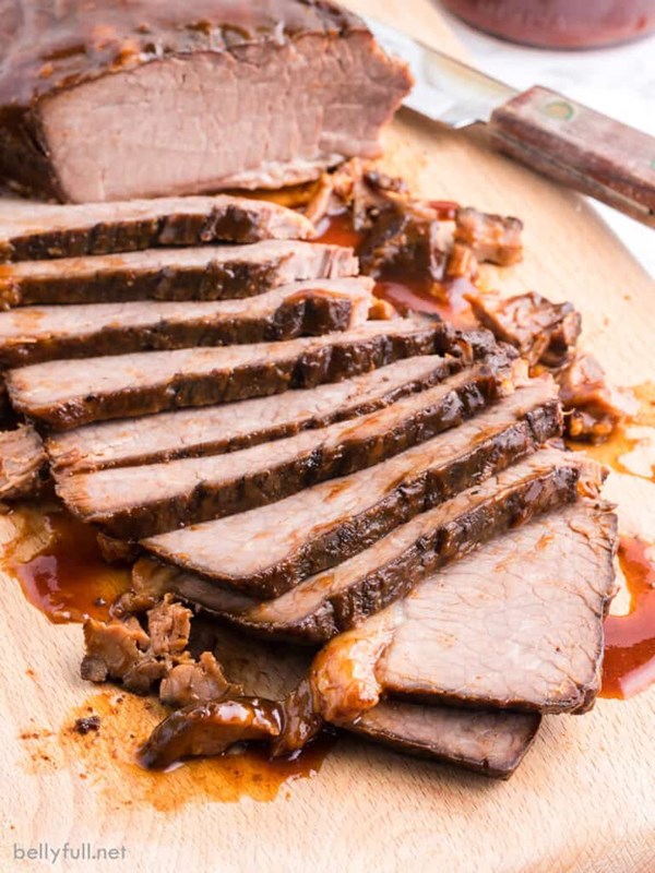 Slow cooker beef brisket