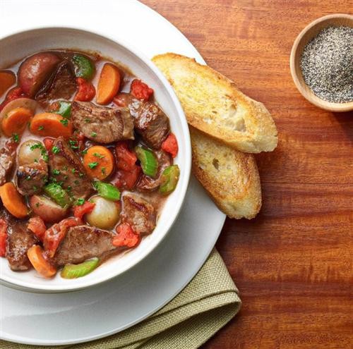 Slow cooker beef stew
