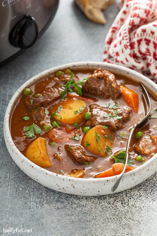 Slow cooker beef stew