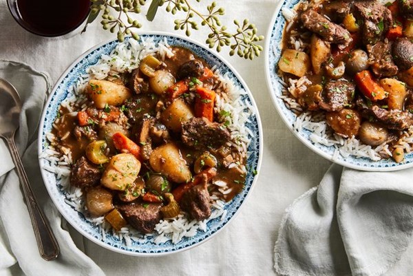 Slow-cooker beef stew 