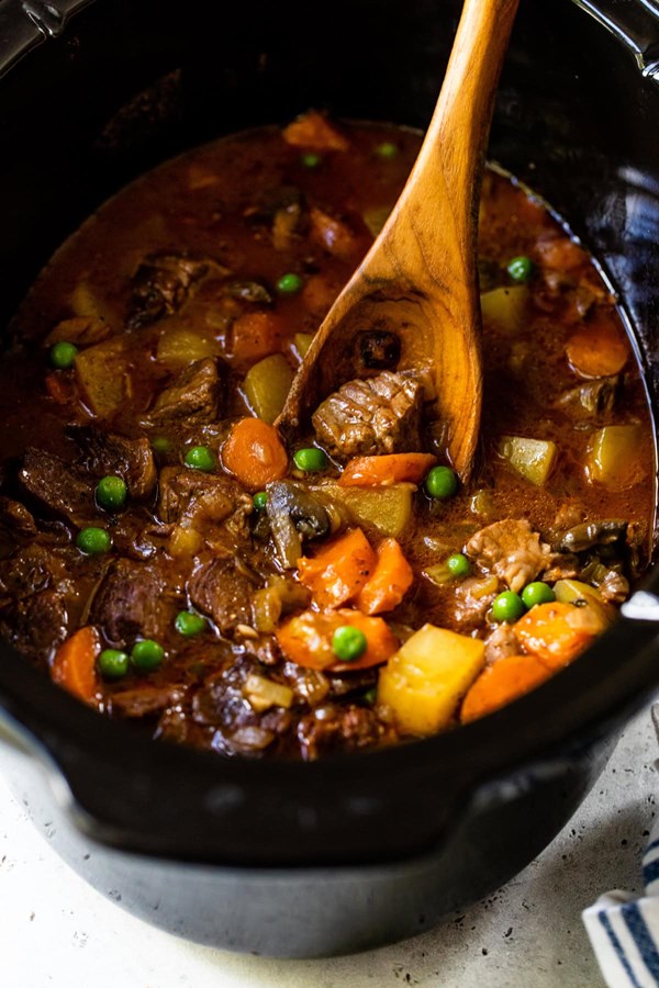 Slow cooker beef stew