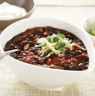 Slow-cooker black bean soup
