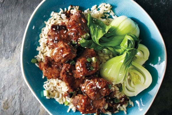 Slow cooker black bean spareribs