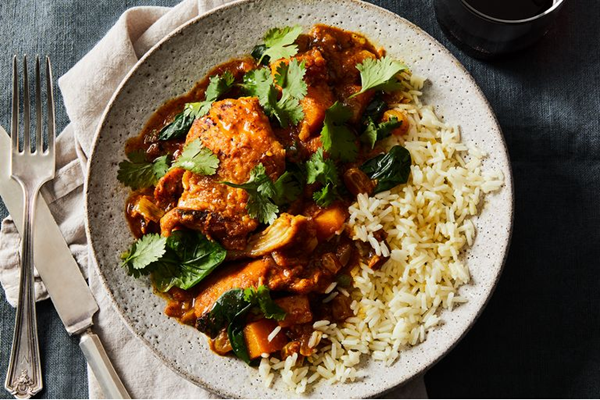 Slow-cooker butter chicken