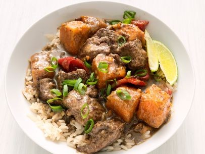 Slow-cooker Caribbean beef stew