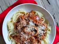 Slow cooker chicken cacciatore