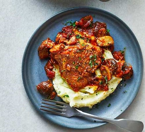Slow cooker chicken chasseur