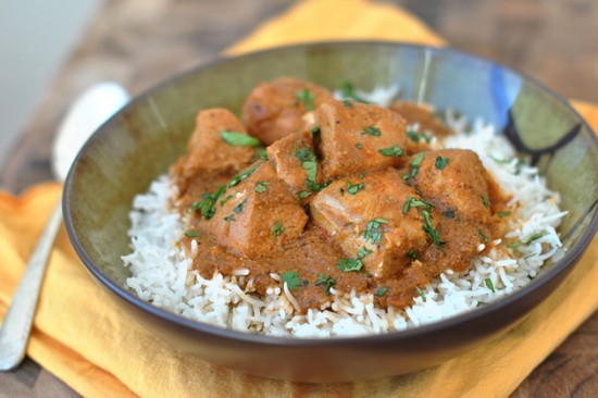 Slow cooker chicken curry