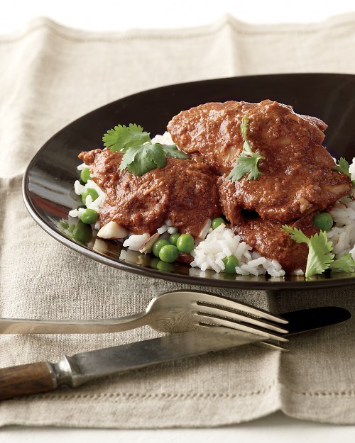 Slow-cooker chicken mole
