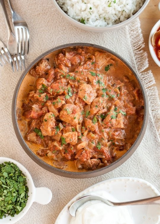 Slow cooker chicken tikka masala