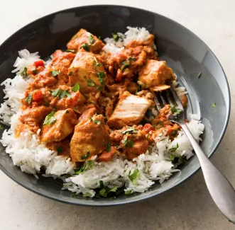 Slow-cooker chicken tikka masala