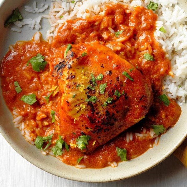 Slow-cooker chicken tikka masala